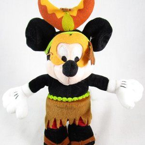 Walt Disney World Tribal Mickey Mouse 10" Plush Stuffed Toy, Limited Ed.